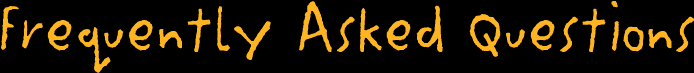Frequently Asked Questions